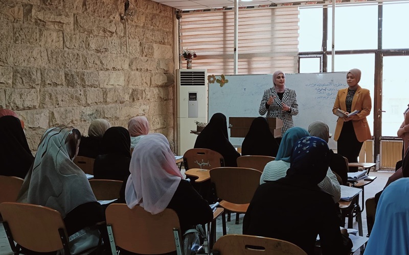 كلية التربية الأساسية تنظم ندوة توعوية بعنوان "تمكين التدريسيات في مكافحة التحرش وآلية حماية الطلبة"